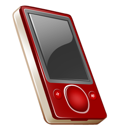 Zune 80gb Off Rouge Icon 256x256 png